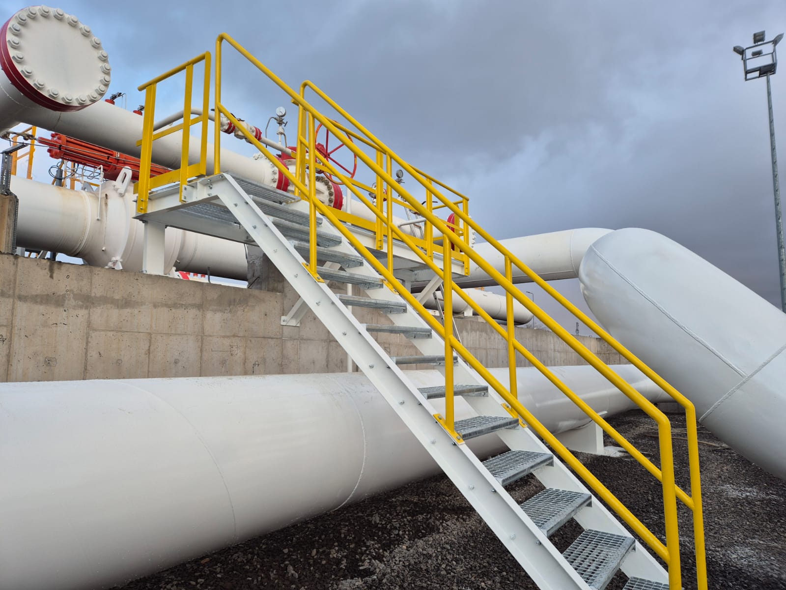 Botaş Merdiven Yapımı