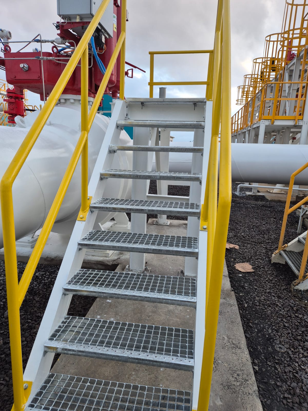 Botaş Merdiven Yapımı