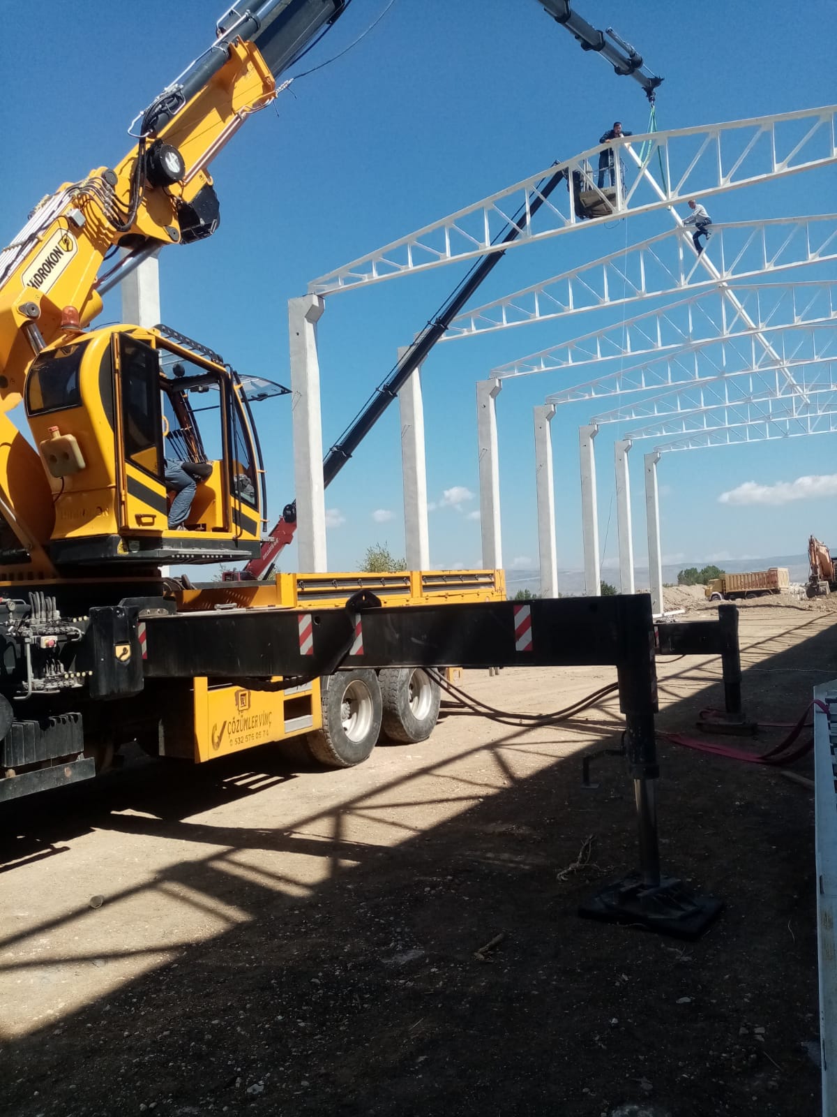 Suntasan Küpeliler Çelik Çatı 