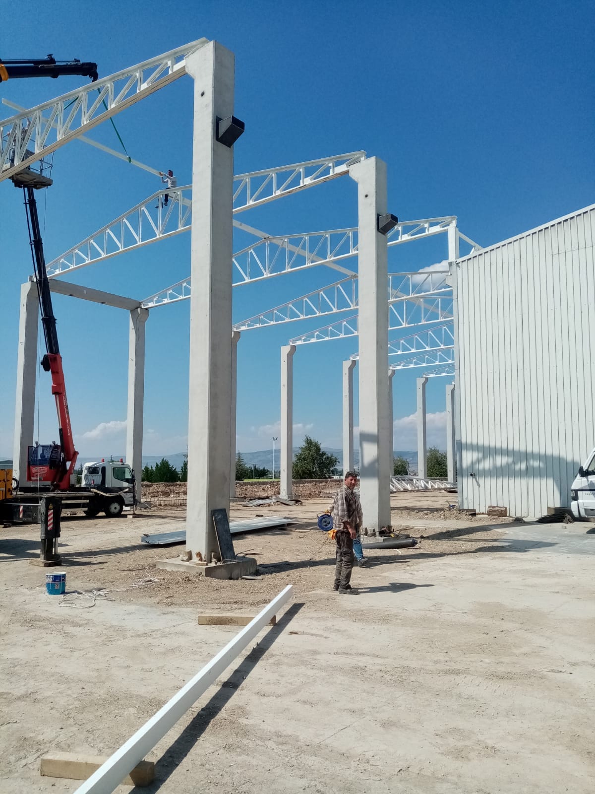 Suntasan Küpeliler Çelik Çatı 