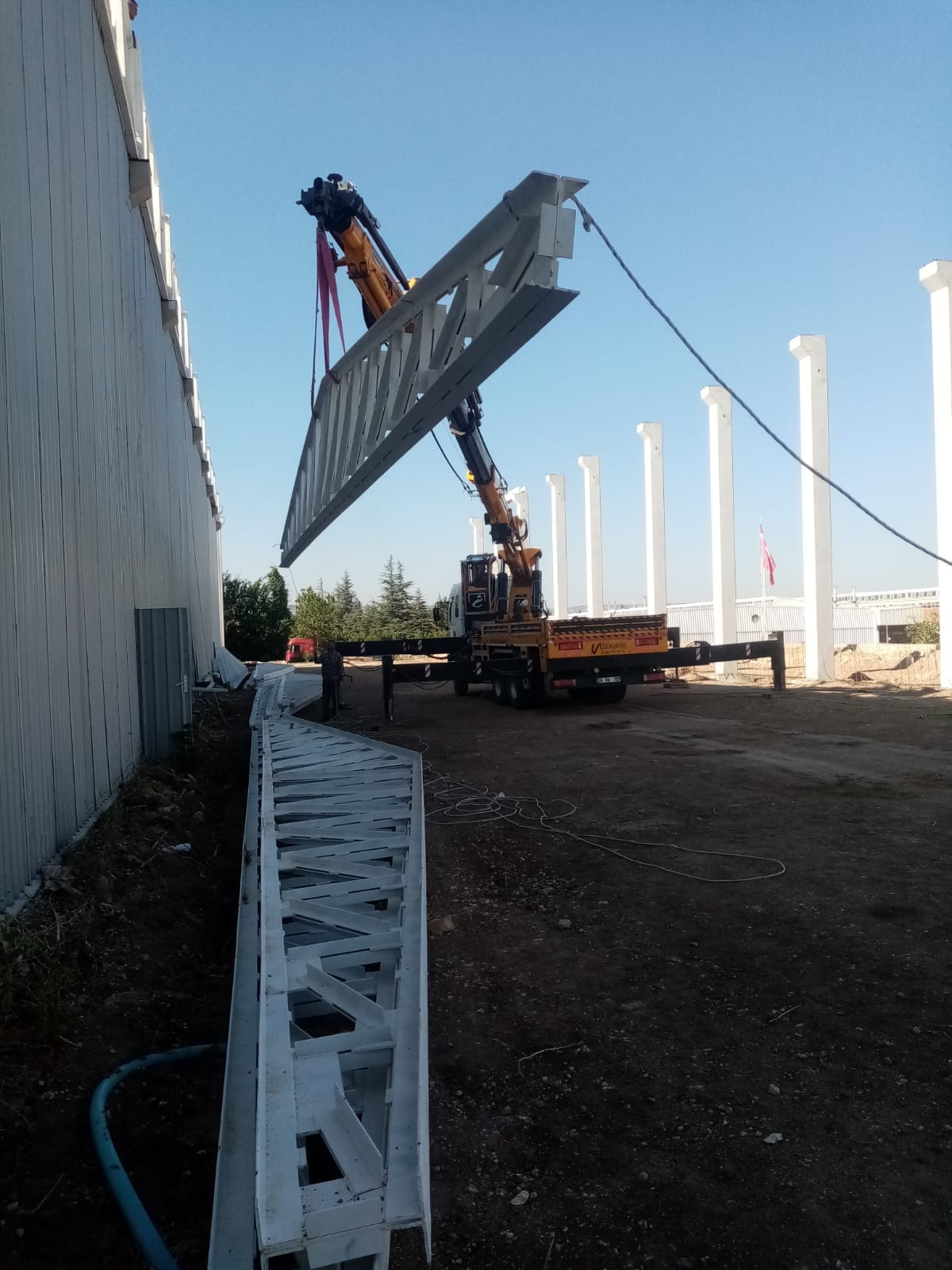 Suntasan Küpeliler Çelik Çatı 