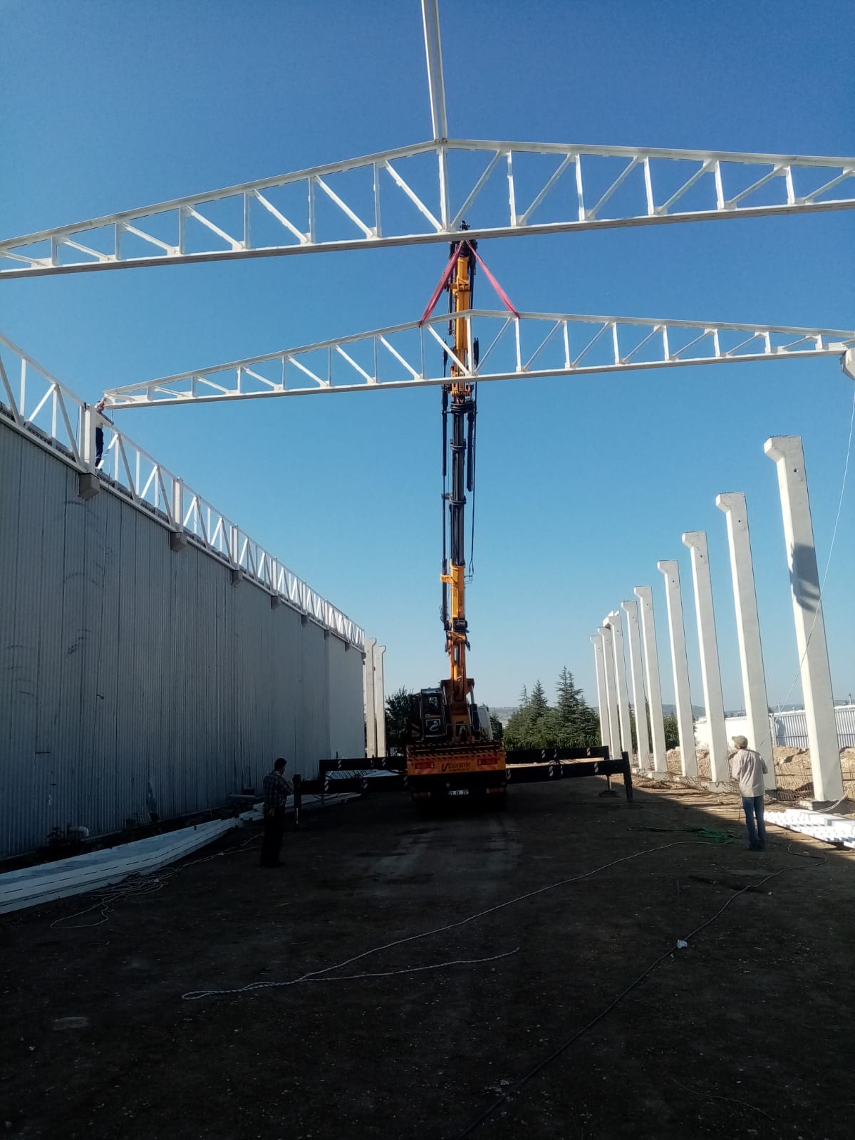 Suntasan Küpeliler Çelik Çatı 