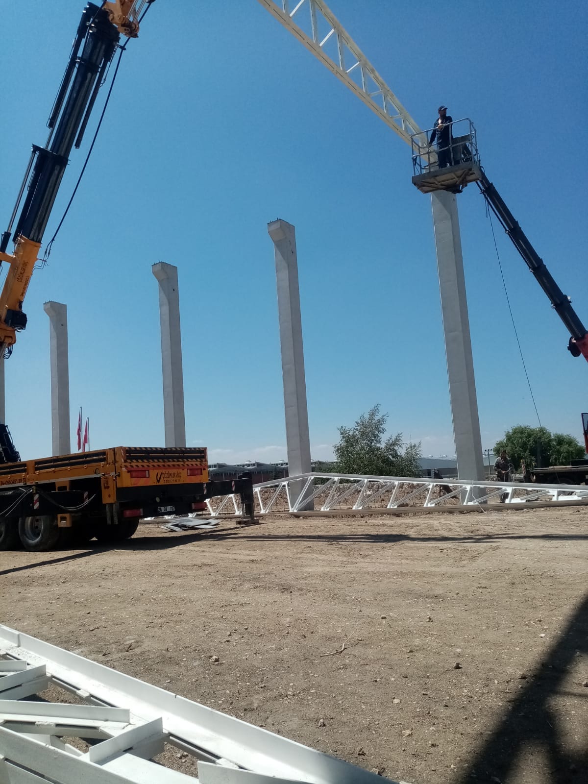 Suntasan Küpeliler Çelik Çatı 