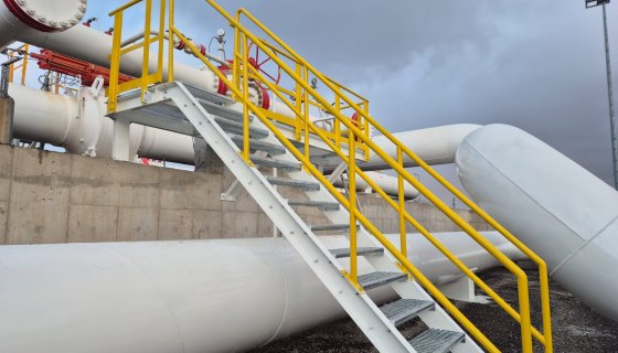 Botaş Merdiven Yapımı