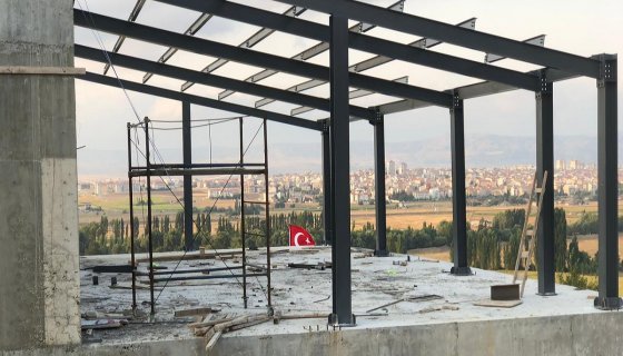 Tekin İnşaat Vidalı Çelik Çatı İmalatı