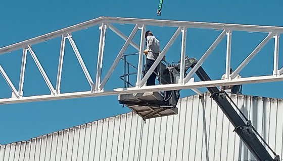 Suntasan Küpeliler Çelik Çatı 